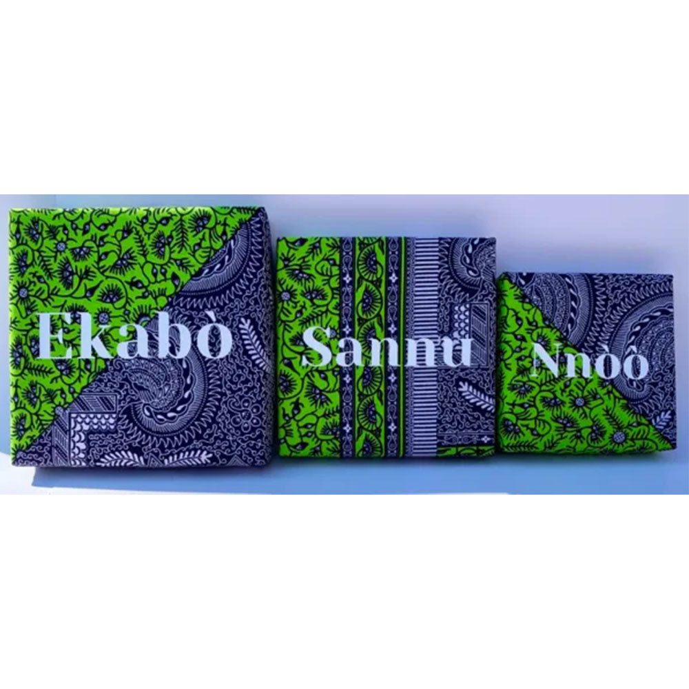 African Themed | Wall Frame Set | Ankara Fabric